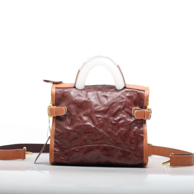 Luxury Leather Shoulder Bag for Women woyaza