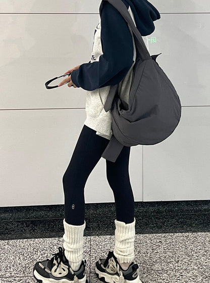 Wide strap crossbody bag for comfortable daily carry