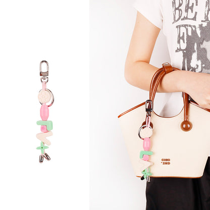Personalized gift charm for sister matching bag accessories