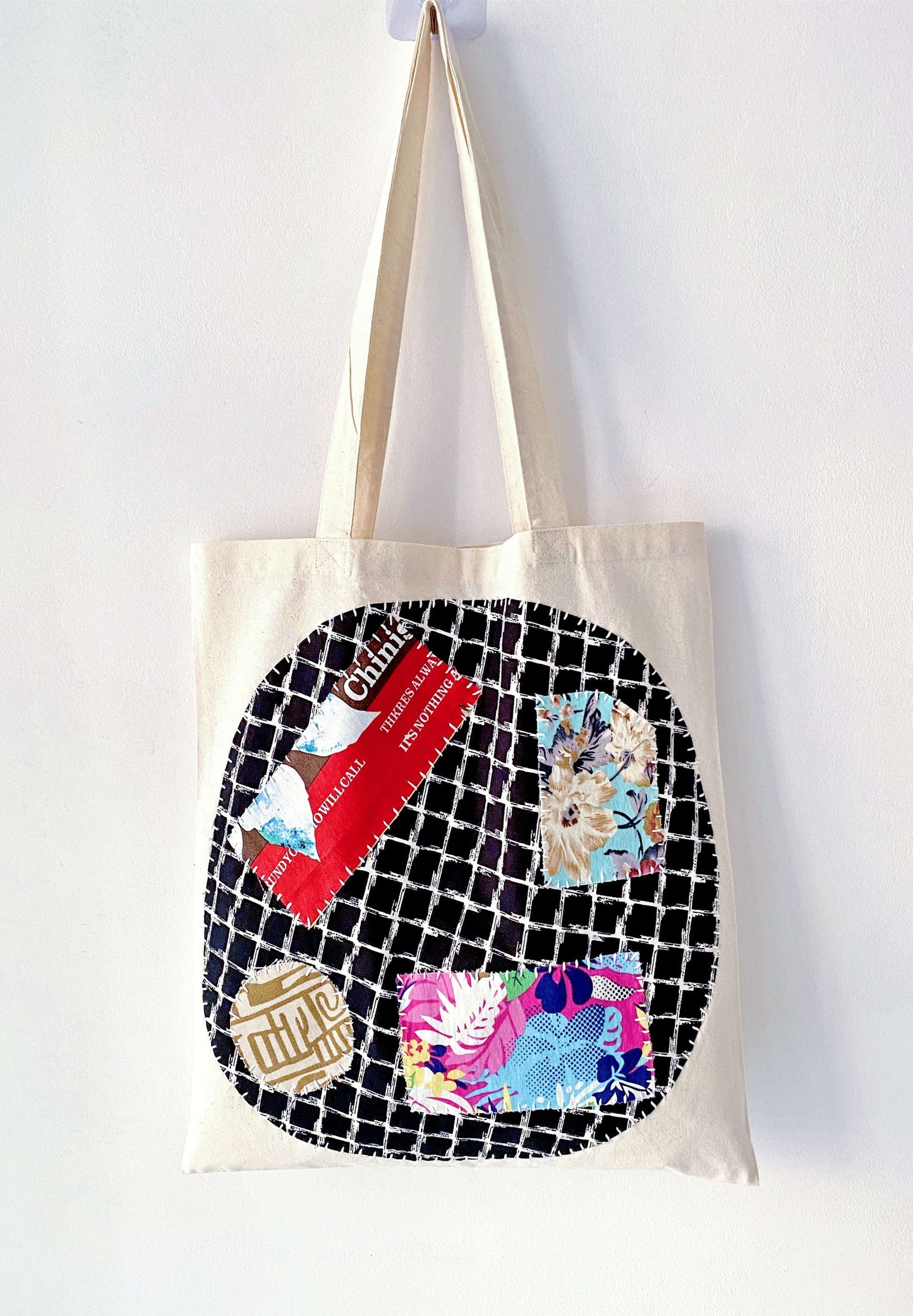 roomy cloth tote people bring when they want one bag for the whole day