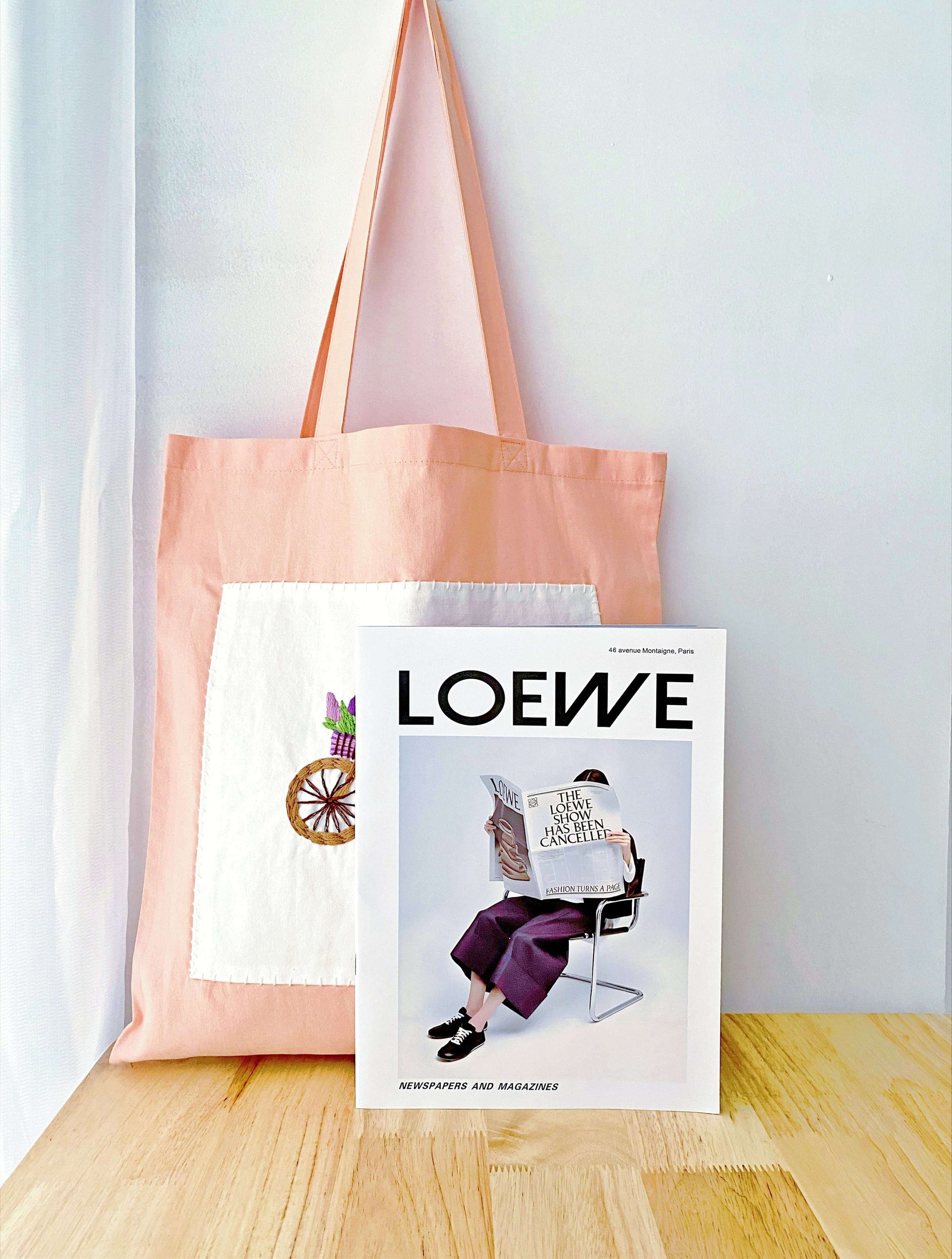 The joy of unboxing a meaningful gift that tells a story, this soft fabric bag with handcrafted details feels personal rather than mass produced.