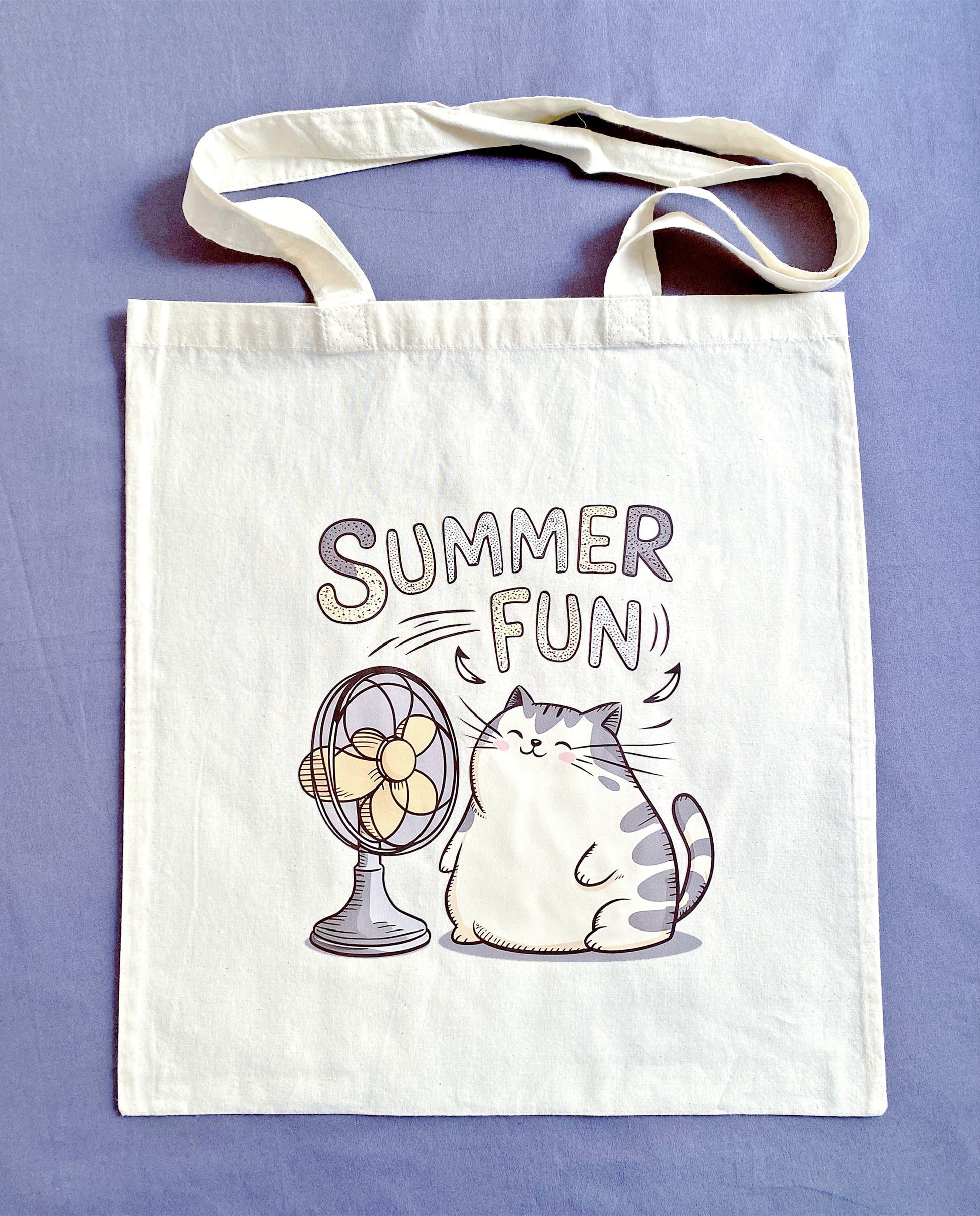 What is the best eco-friendly gift for a cat lover? Durable, natural cotton shoulder bag.