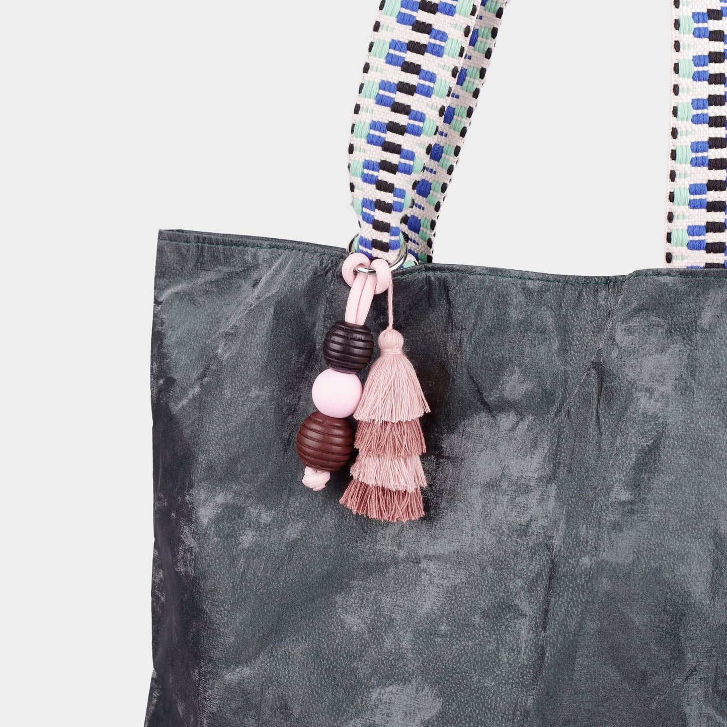 Beaded Fringe Bag Pendant