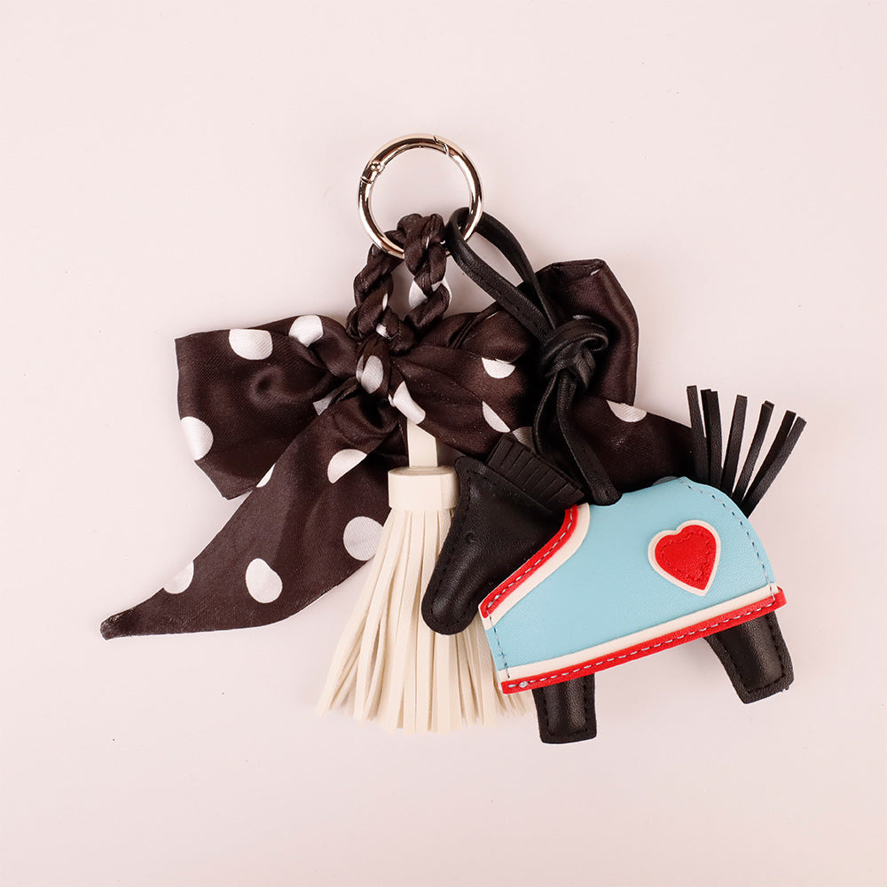 Cute animal handbag charm for gifting