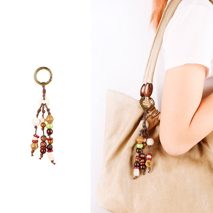 Unique hanging accessory for a favorite handbag