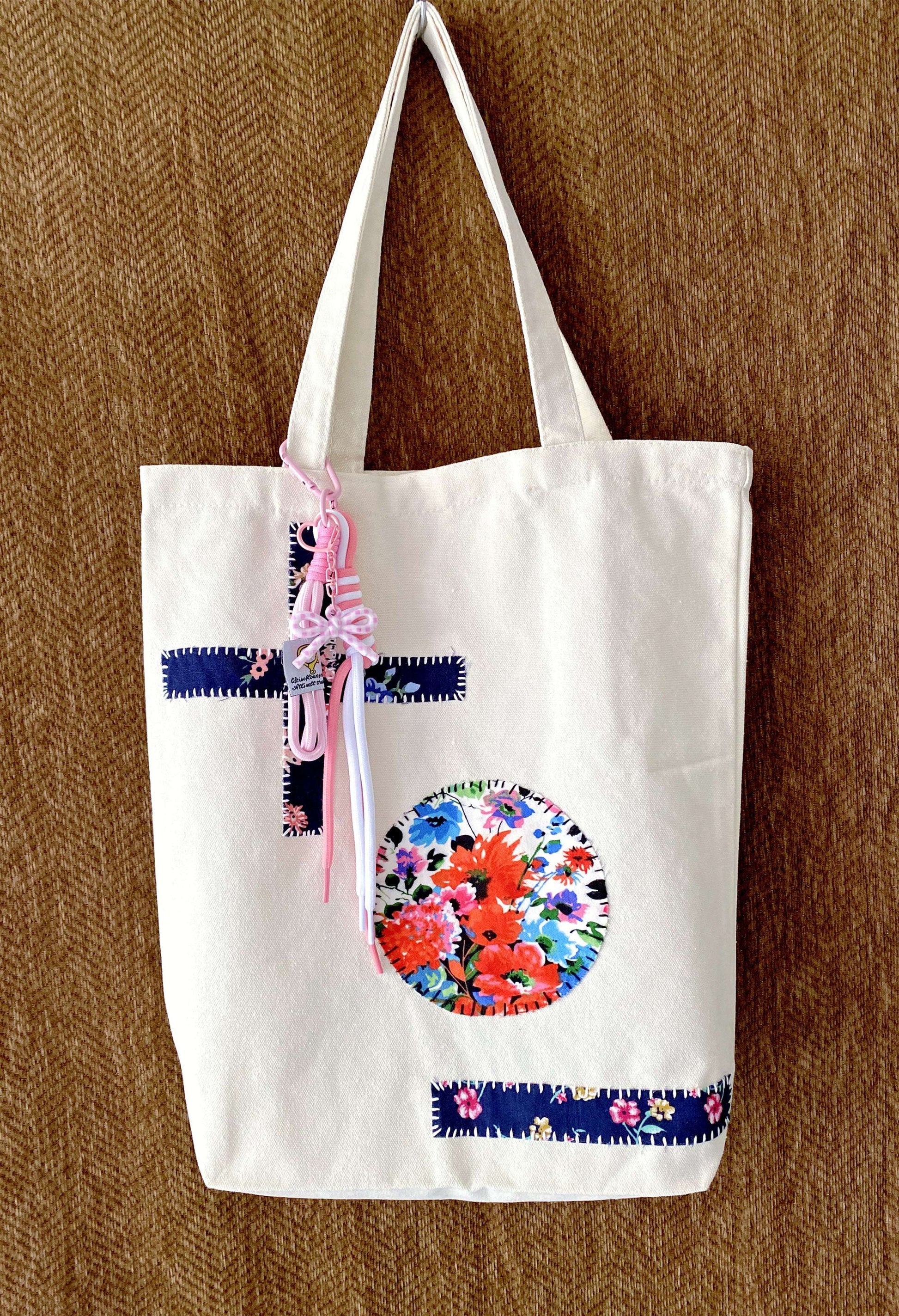 canvas tote bag with enough space for everyday essentials