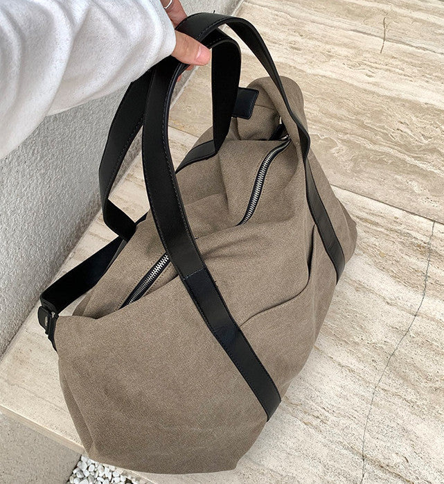 Canvas tote bag for weekend plans and market visits