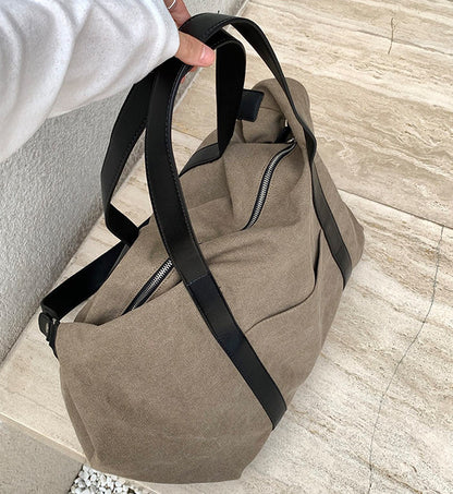 Canvas tote bag for weekend plans and market visits