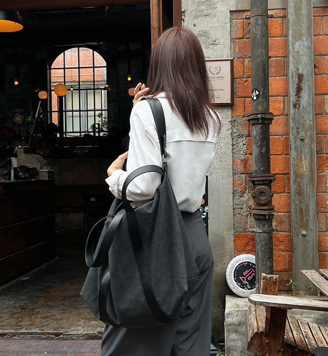Relaxed tote bag for farmers market visits and errands