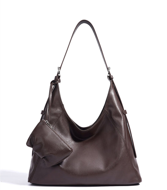 versatile leather bag for office