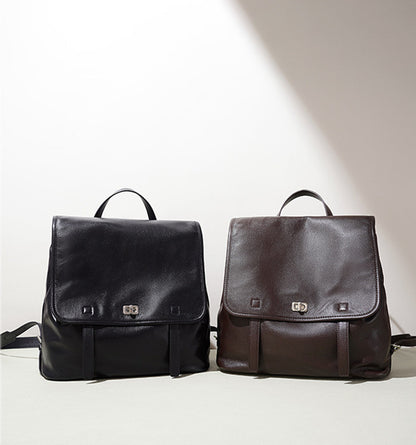 modern women’s leather backpack for everyday use