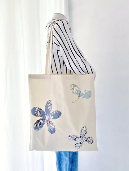 Soft fabric tote bag, ideal for gifting on birthdays or special holidays like Easter.
