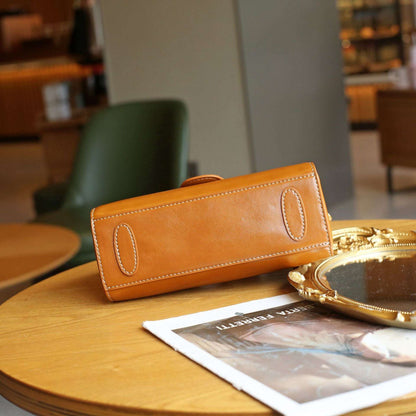 small structured satchel for city looks