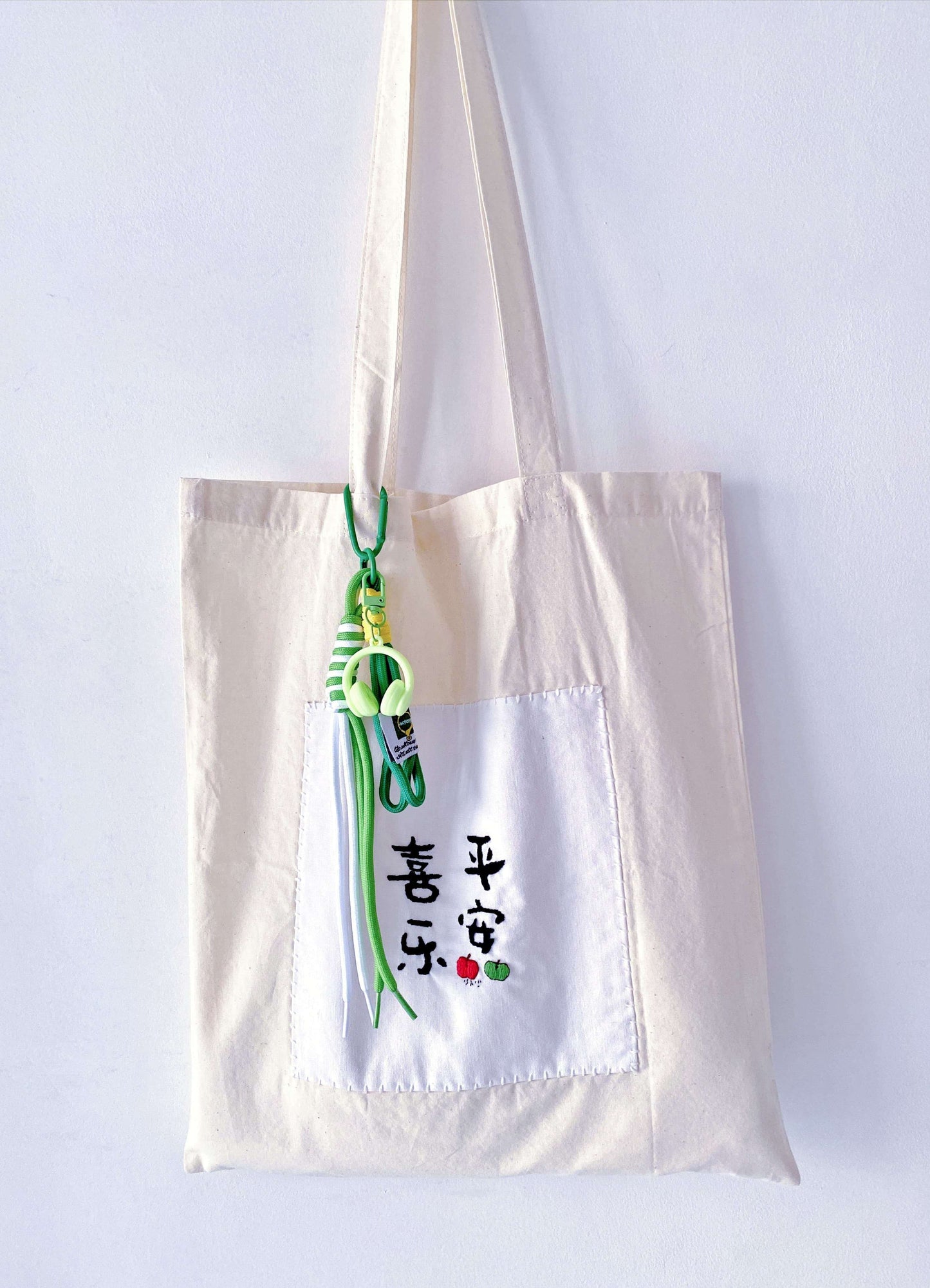Timeless embroidered accessory for a thoughtful curated life