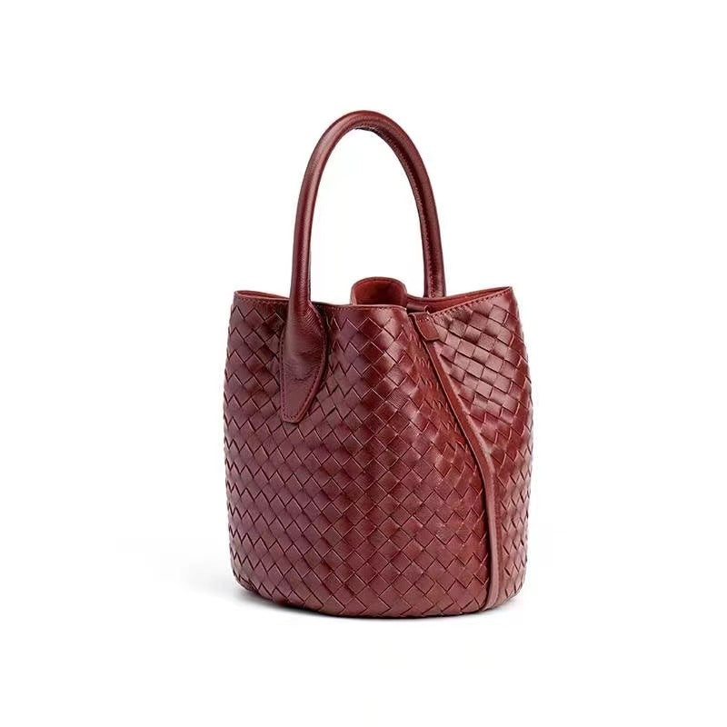 Handcrafted Soft Leather Shoulder Handbag for Women