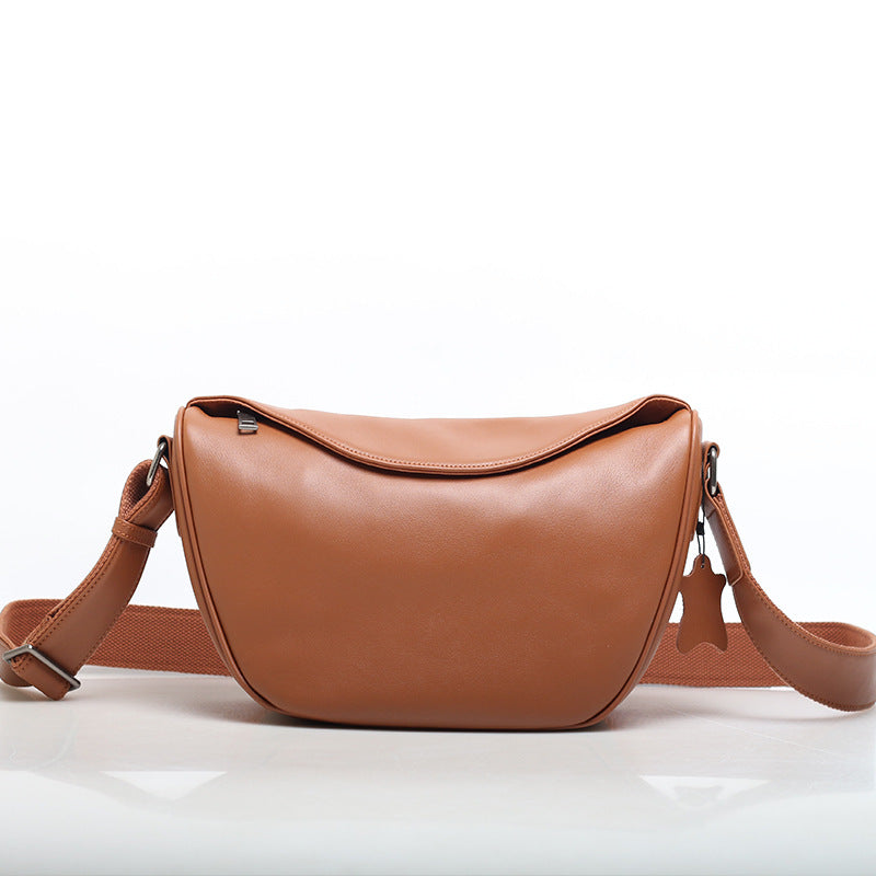 Classic Retro Leather Messenger Bag Woyaza