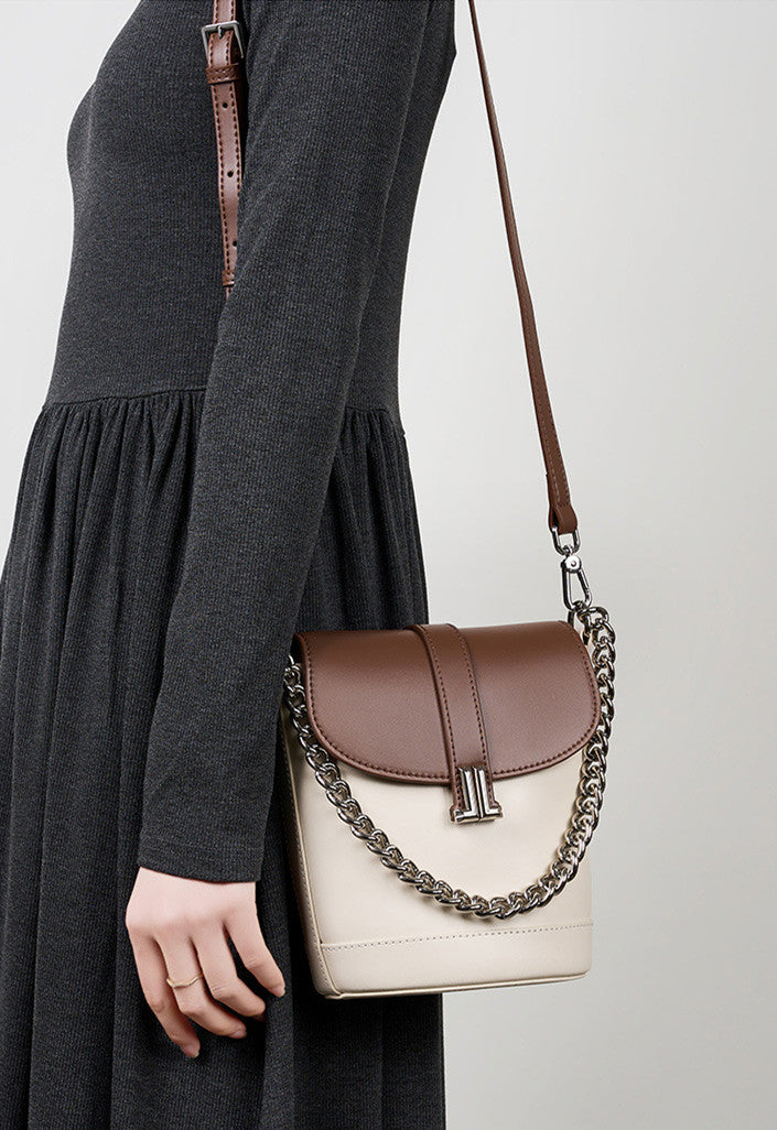 Versatile Genuine Leather Crossbody Bag for Women