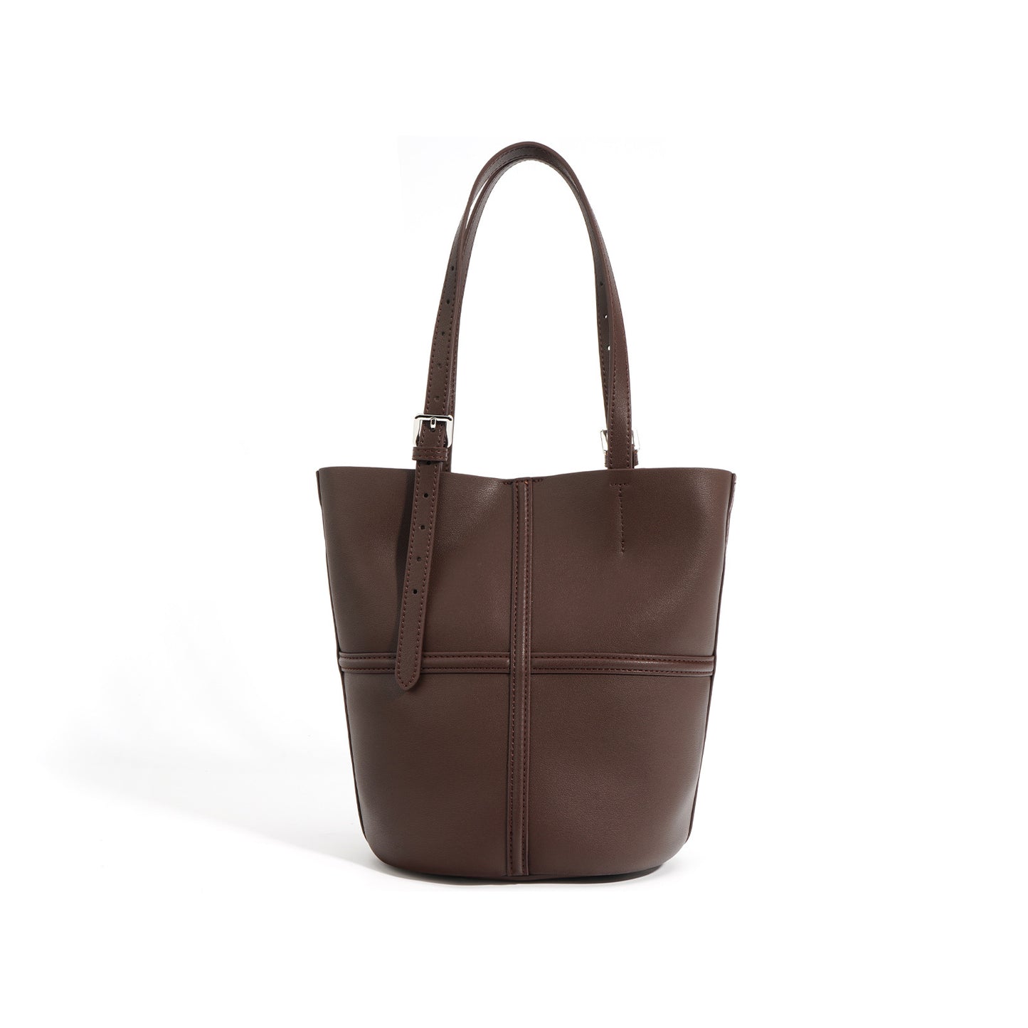Sleek Leather Shoulder Handbag Women woyaza