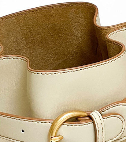 Premium Real Leather Bucket Handbag Crossbody Shoulder Bag for Ladies woyaza
