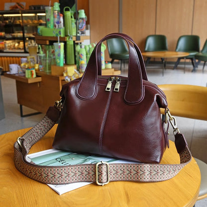 Fashionable Leather Satchels for Women with Classic Design woyaza