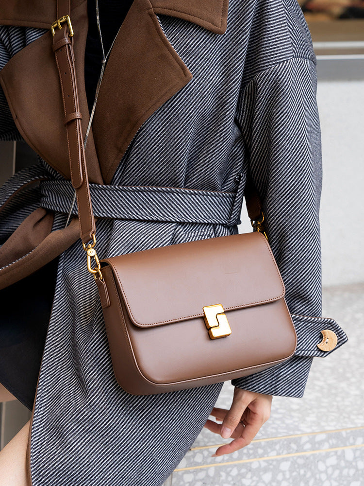 Eco-friendly Genuine Leather Crossbody Bag for Fashion-conscious Women
