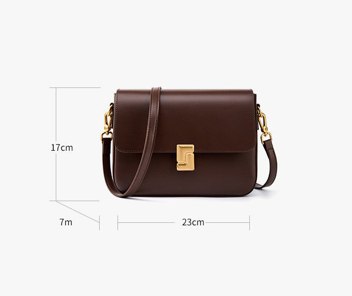 Genuine Leather Single Shoulder Bag for Women