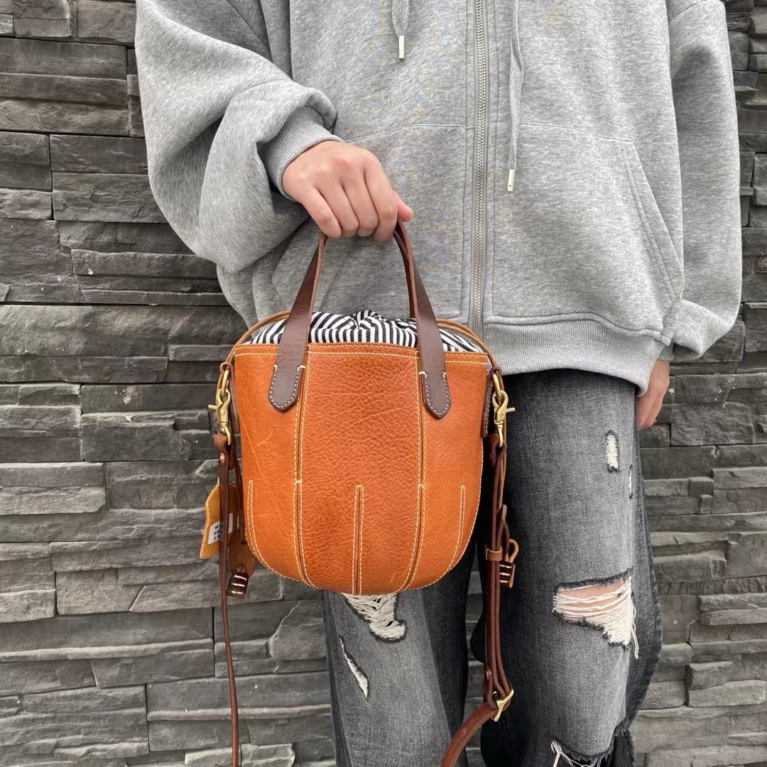 Retro Leather Shoulder Bag