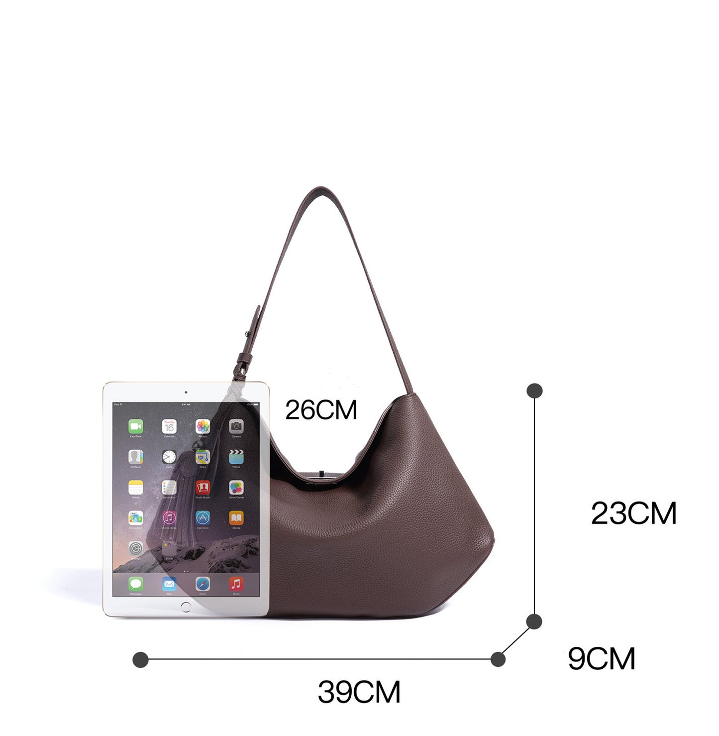 trendy women's genuine leather crossbody