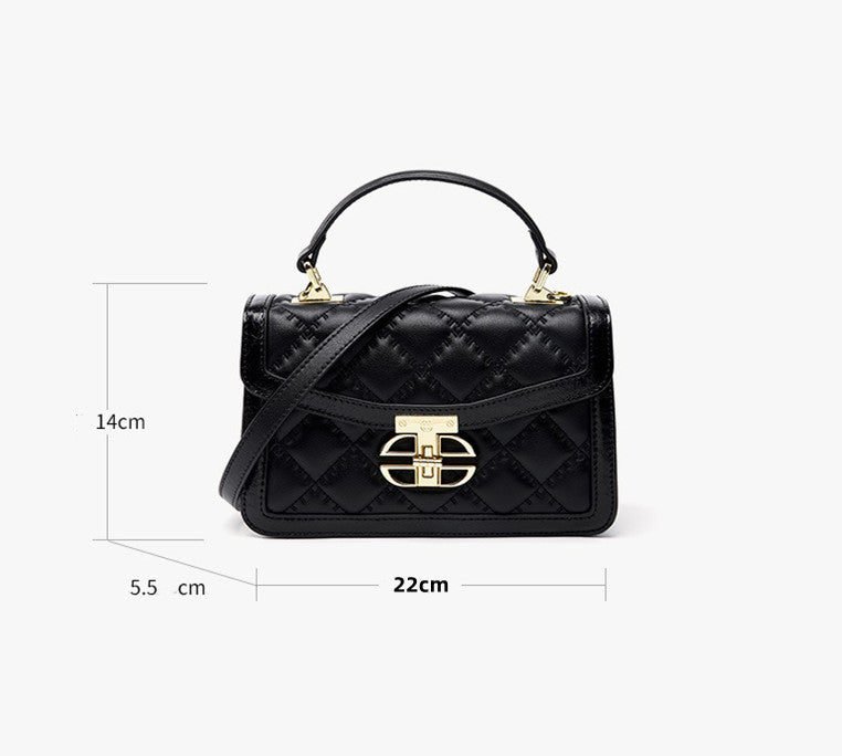 Classy Grid Design Shoulder Bag for Women