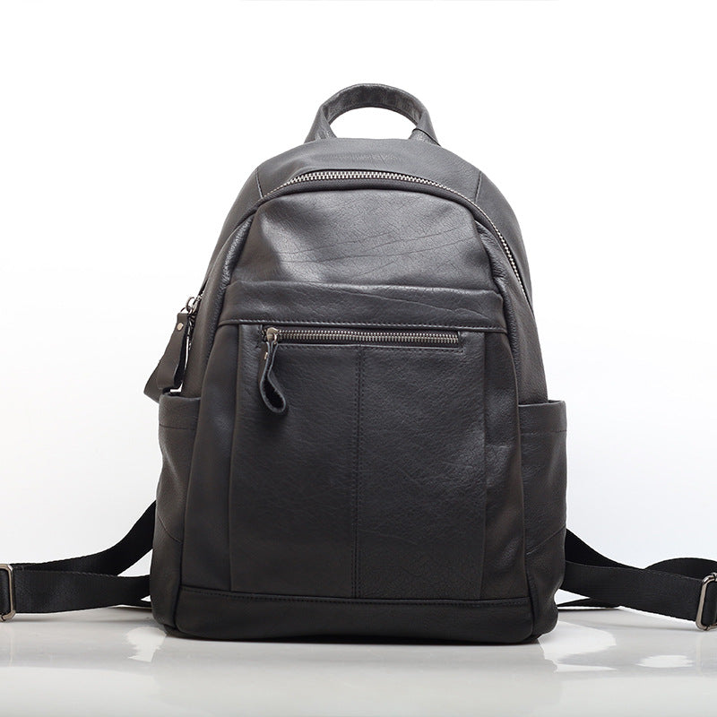 Sleek Leather Backpack for Women's Office and Travel Needs woyaza