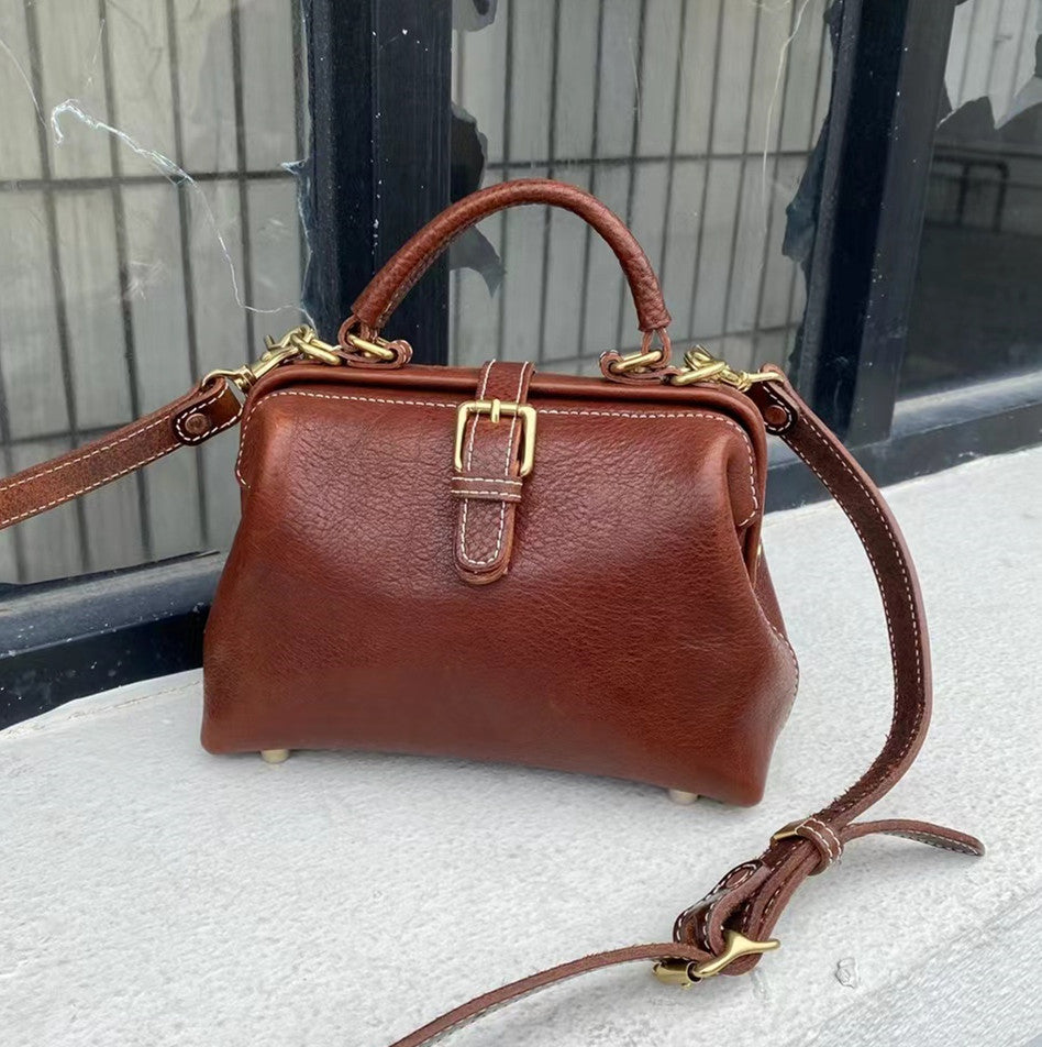 Retro Leather Handbag