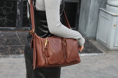 Italy Leather Shoulder Crossbody Bag