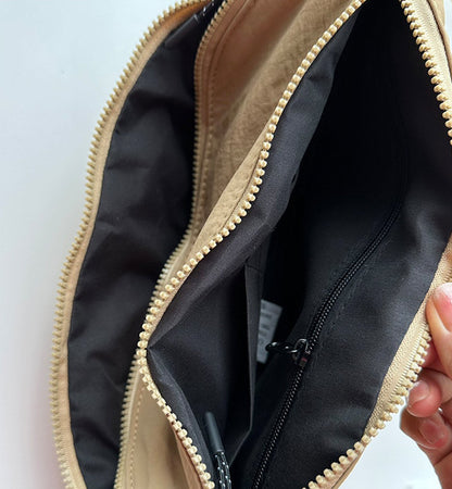 Lightweight crossbody pack for day trips