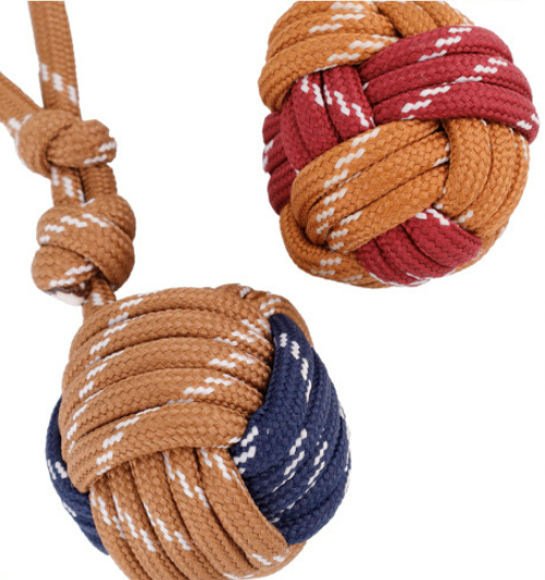 Colorful woven hanging accessory for a phone or handbag