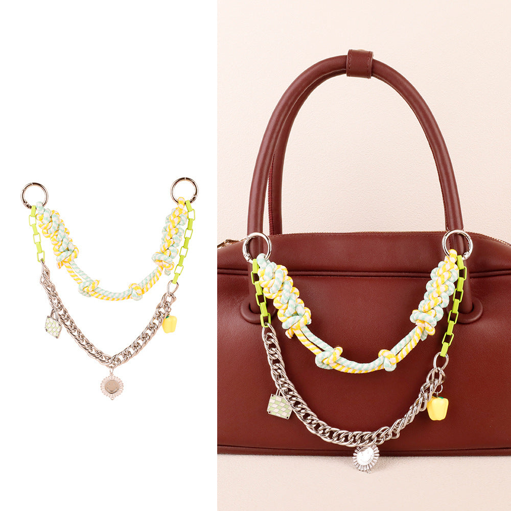Personalized aesthetic bag charm ideal for stocking stuffers and holiday gifts