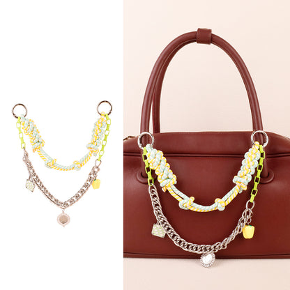 Personalized aesthetic bag charm ideal for stocking stuffers and holiday gifts