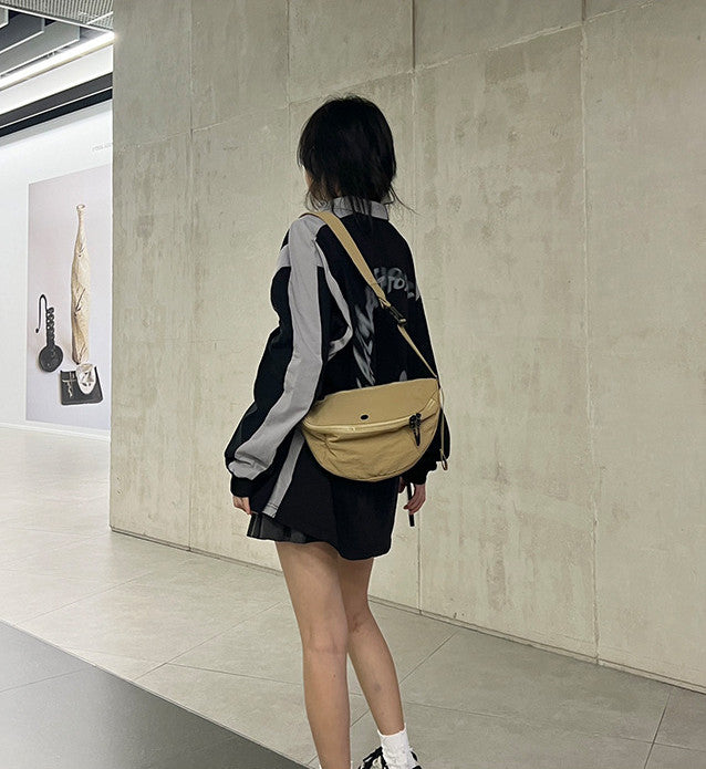 Compact chest bag for short walks and errands