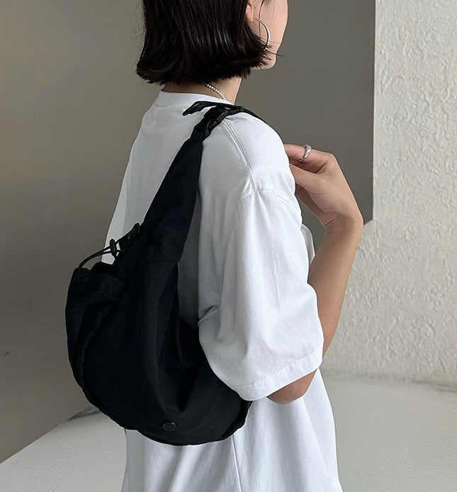 Minimalist small crossbody purse for relaxed weekend strolls