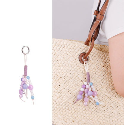 Creative handmade keychain charm for bags or keys