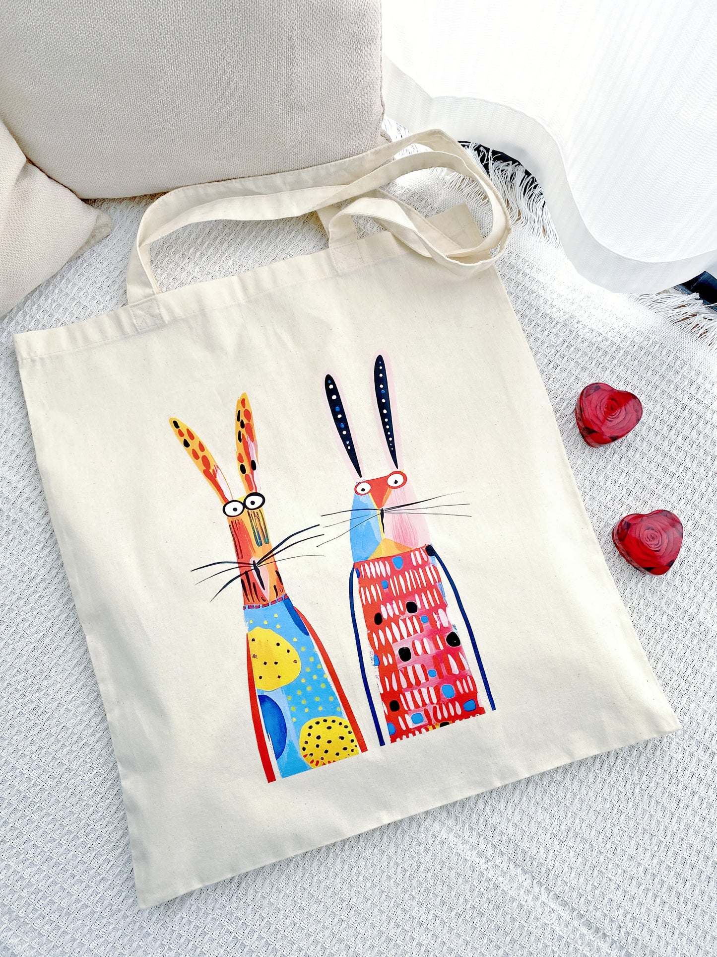 natural material tote bag suitable for slow living lifestyle