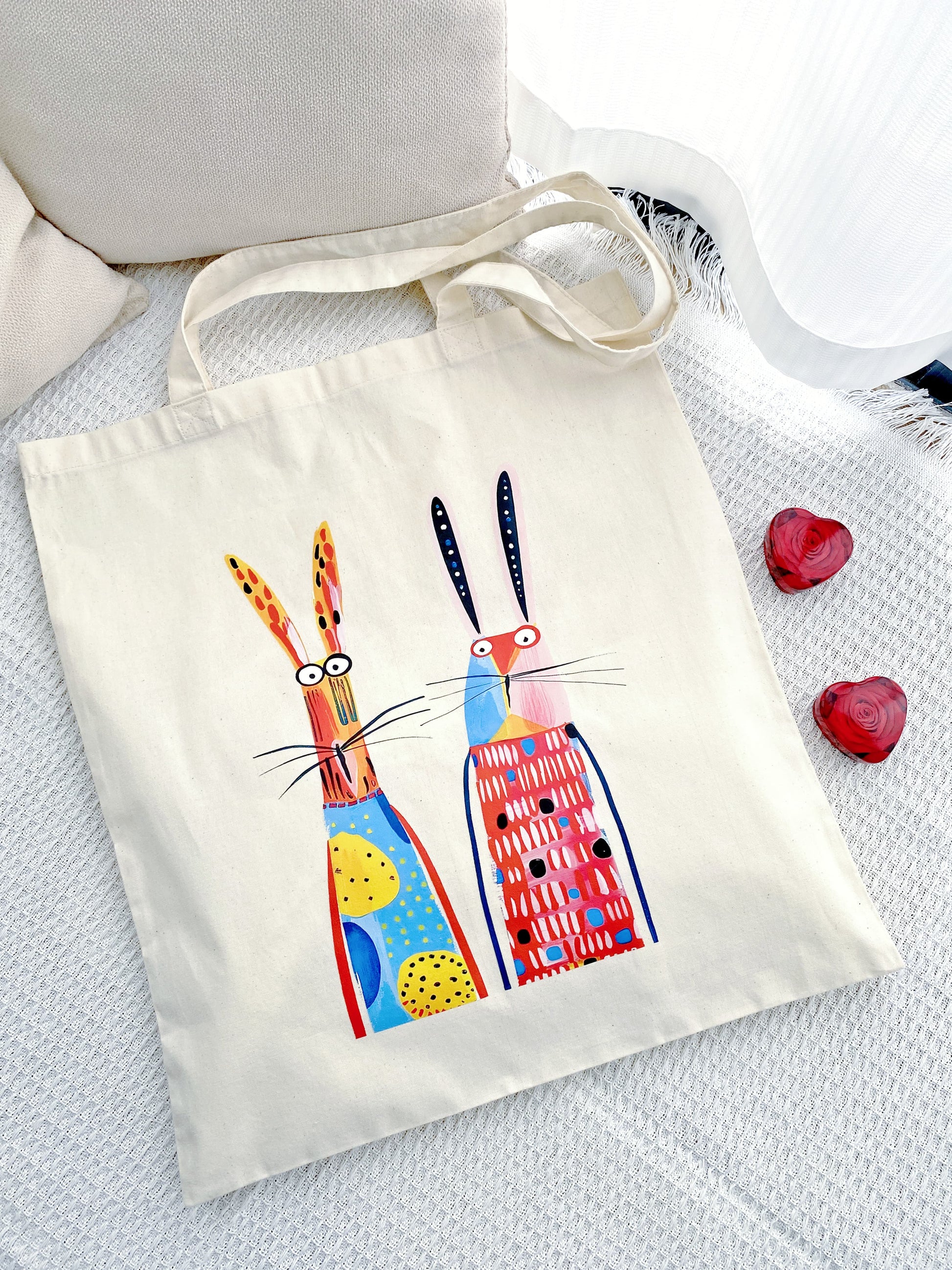 natural material tote bag suitable for slow living lifestyle