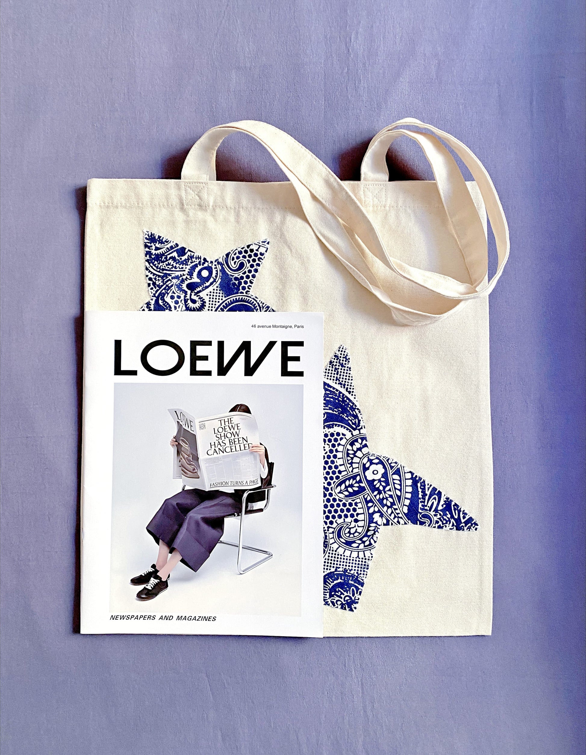 Sturdy eco-shopper bag designed for durability and long-term use in a circular fashion wardrobe.