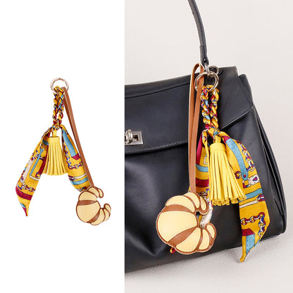 Fashionable bag decoration for a tote or compact purse