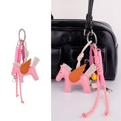 Distinctive horse handbag ornament for bohemian style bags