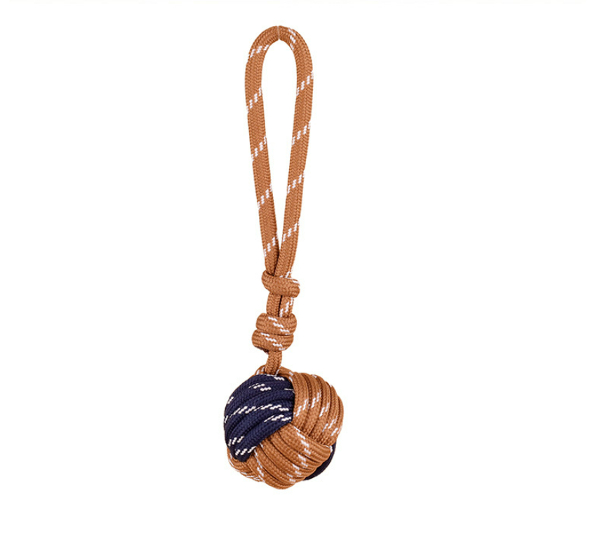 Handmade cord charm for backpacks and casual bags