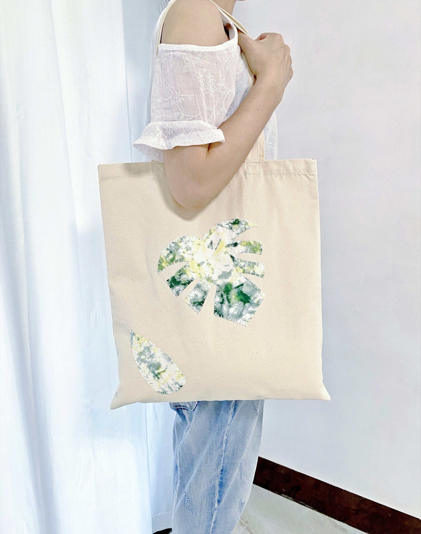 expressive fabric bag for people who avoid fast fashion