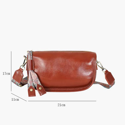 Luxury Women's Genuine Leather Crossbody Bag Soft Leather Stylish Design woyaza