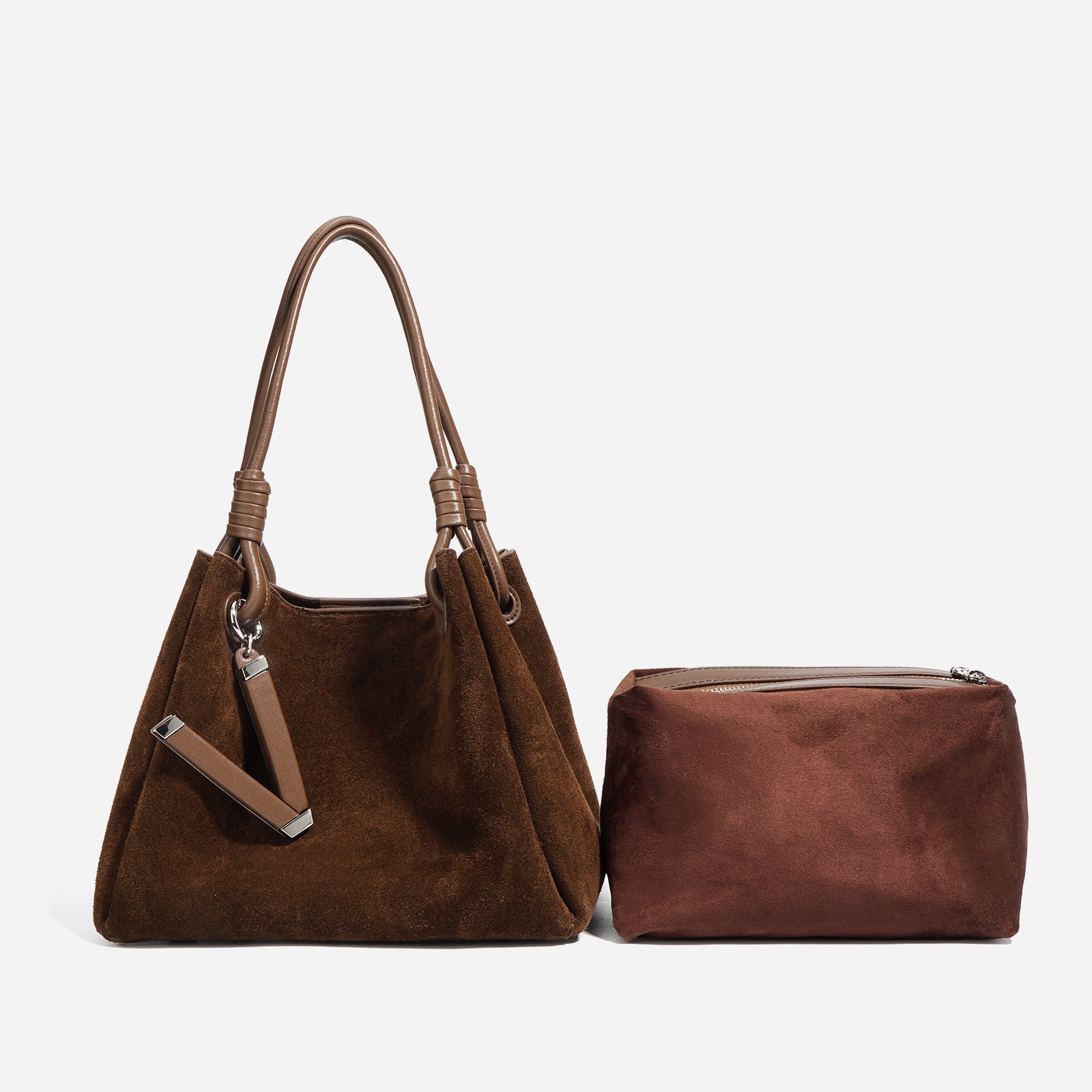 Versatile Soft Leather Tote Bag for Work and Casual Outings