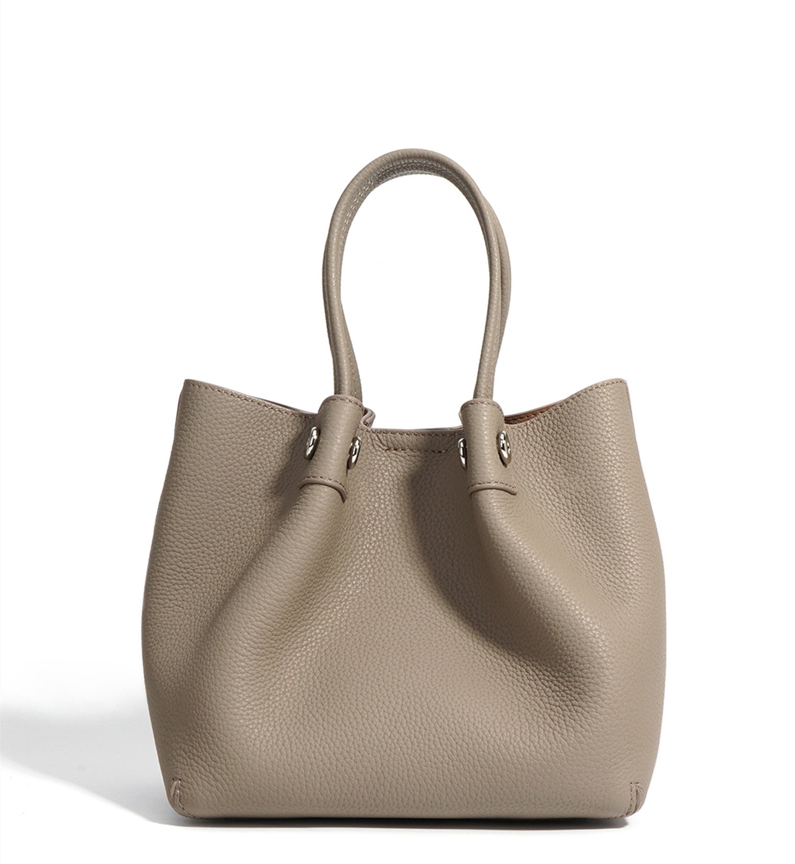 Genuine Leather Handbag with Adjustable Long Strap for Women