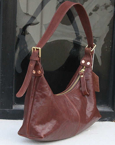 Vintage Leather Crossbody Bag